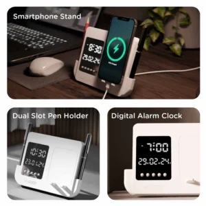 LED desk alarm clock - Image 3