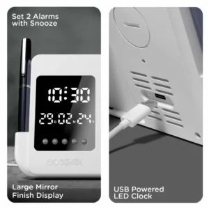 LED desk alarm clock - Image 4