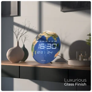 LumiChron Elite-  LED wall and table clock(Earth)